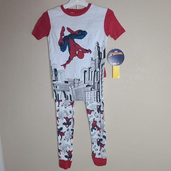 Boys Marvel Spider-Man 3pc Pajama Set 10 NWT - Picture 2 of 3
